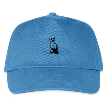 Cute bear comic darling with cuddle factor - Kids’ Baseball Cap - peacock-blue - Front