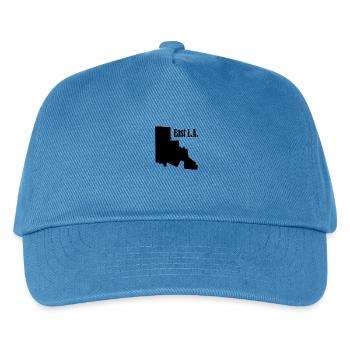 East L.A. Black - Kids’ Baseball Cap - peacock-blue - Front