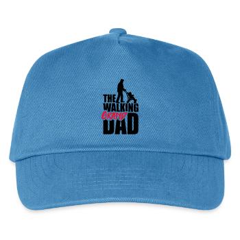 The walking (grand) dad - grandad - Kids’ Baseball Cap - peacock-blue - Front