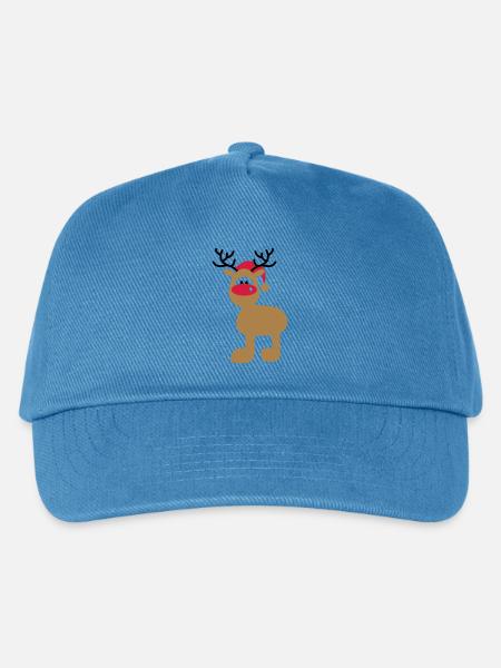 Weihnachten - Kinder Basecap - Pfauenblau