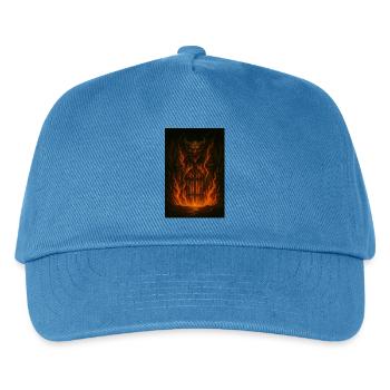 Firegate Demon Form - Kids’ Baseball Cap - peacock-blue - Front