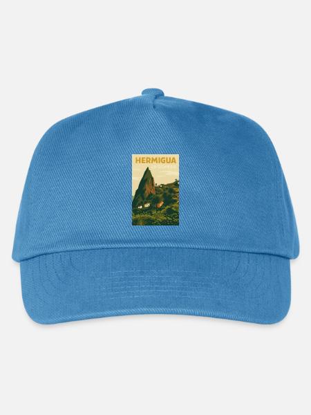 Hermigua - Kinder Basecap - Pfauenblau