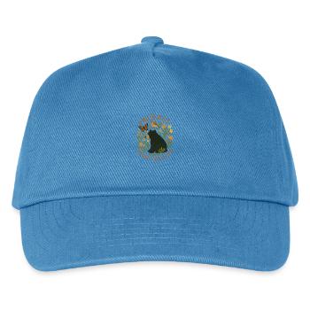 Beschütze, was du liebst - Kinder Basecap - Pfauenblau - Vorne