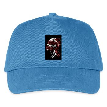 Kollektive Amnesie Schweigen T-Shirt - Kinder Basecap - Pfauenblau - Vorne