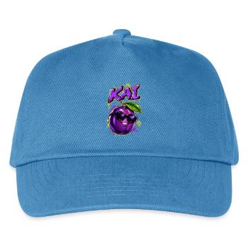 KAI Plum Graffiti Sonnenbrillen-Design - Kinder Basecap - Pfauenblau - Vorne