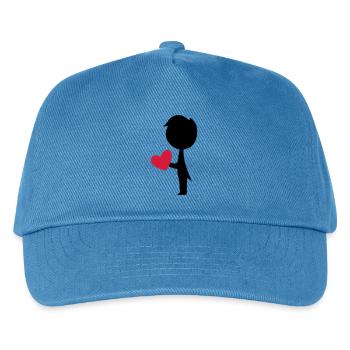 groom - Kids’ Baseball Cap - peacock-blue - Front