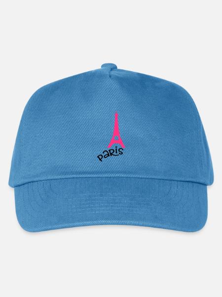 Paris - Kinder Basecap - Pfauenblau