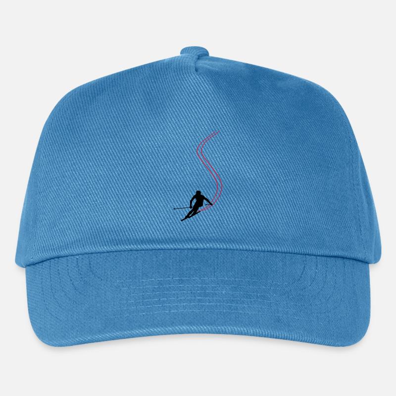 Ski ! - Casquette de baseball Enfant - bleu paon