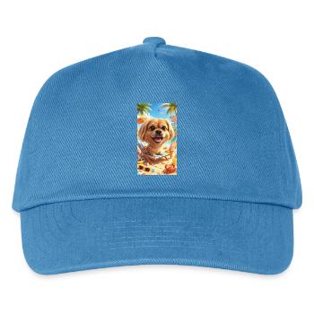 Mila in the sun - Kids’ Baseball Cap - peacock-blue - Front