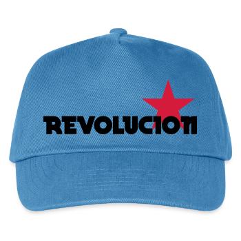 [ Revolucion ] - Casquette de baseball Enfant - bleu paon - Devant