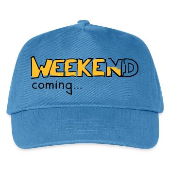 Weekend - Kids’ Baseball Cap - peacock-blue - Front