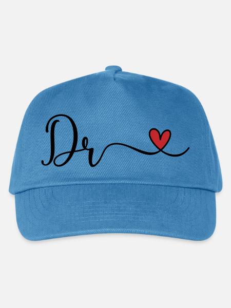 Dr - Kinder Basecap - Pfauenblau