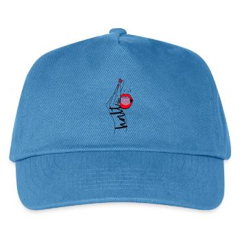 Shut up - Kids’ Baseball Cap - peacock-blue - Front