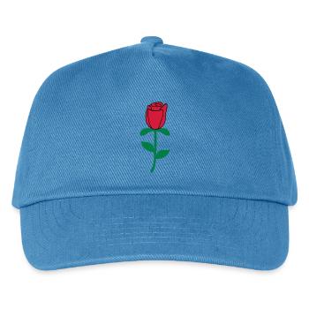 Rose - Kids’ Baseball Cap - peacock-blue - Front