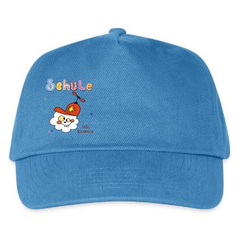 School School Child - Kids’ Baseball Cap - peacock-blue - Front