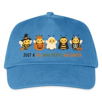 Bienen-Halloween-Parade - Kinder Basecap - Pfauenblau - Vorne
