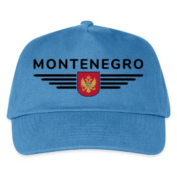 Montenegro Design – Experience the Balkans - Kids’ Baseball Cap - peacock-blue - Front