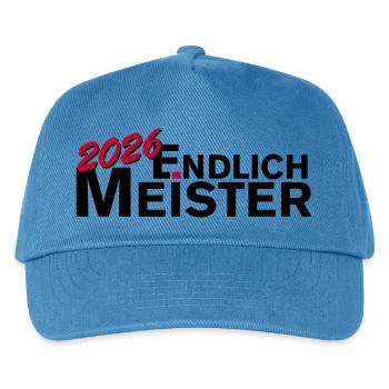 Finally champion 2026 championship - Kids’ Baseball Cap - peacock-blue - Front
