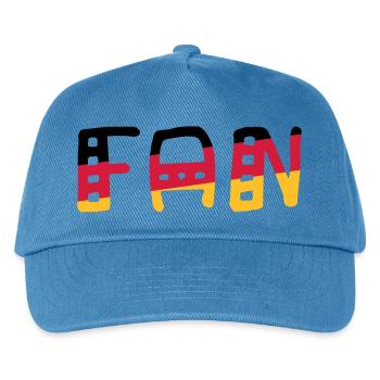 FAN - Shirt Germany - Kids’ Baseball Cap - peacock-blue - Front
