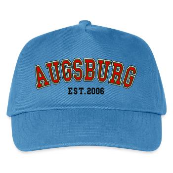 Augsburg Est. 2006 - Kinder Basecap - Pfauenblau - Vorne