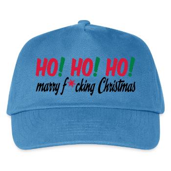 christmas - Kids’ Baseball Cap - peacock-blue - Front