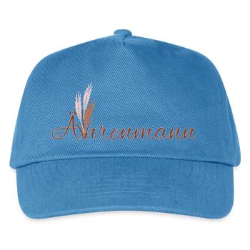 Ährenmann - Farben veränderbar - Kinder Basecap - Pfauenblau - Vorne