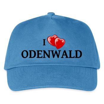 I Love Odenwald - Kinder Basecap - Pfauenblau - Vorne