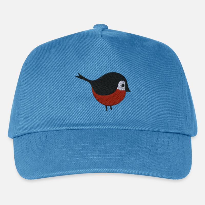 Vogel - Kinder Basecap - Pfauenblau