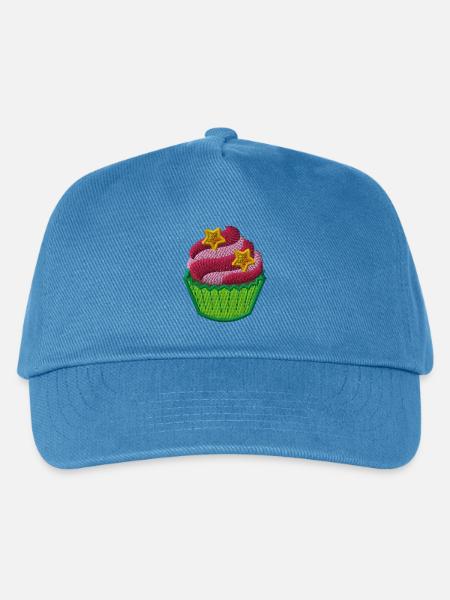 Cupcake - Kids’ Baseball Cap - peacock-blue
