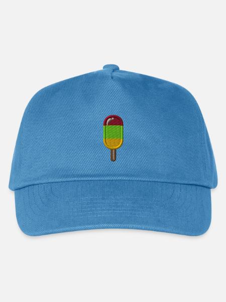 Popsicles - Kids’ Baseball Cap - peacock-blue