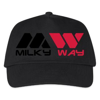 Milky Way__V001 - Kinder Basecap - Schwarz - Vorne