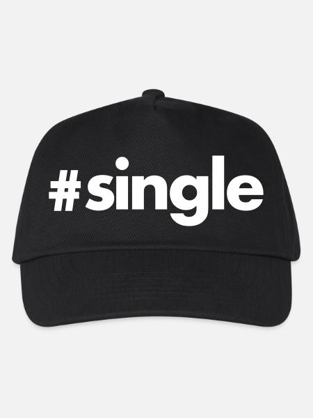Single - Kinder Basecap - Schwarz