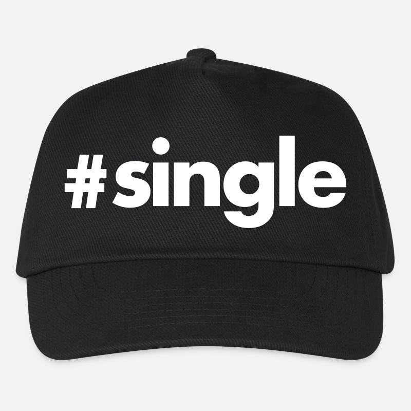 Single - Kinder Basecap - Schwarz