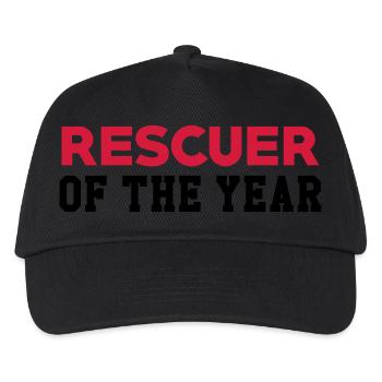 Secourisme / Secouriste / Secours / Secourir - Casquette de baseball Enfant - noir - Devant
