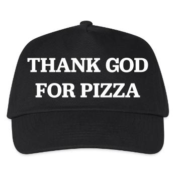 Pizza - Kids’ Baseball Cap - black - Front