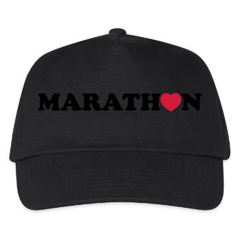 marathon - Kids’ Baseball Cap - black - Front