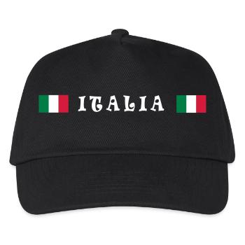 Italia - Kinder Basecap - Schwarz - Vorne