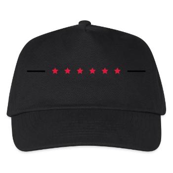 Stars Line - Kinder Basecap - Schwarz - Vorne