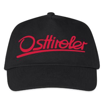 Ost Tiroler Schriftzug - Kinder Basecap - Schwarz - Vorne