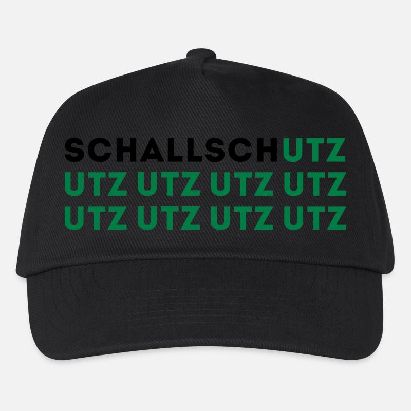 Schallschutz UTZ UTZ UTZ zweifarbig - Kinder Basecap - Schwarz
