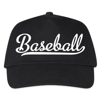 Baseball - Kinder Basecap - Schwarz - Vorne