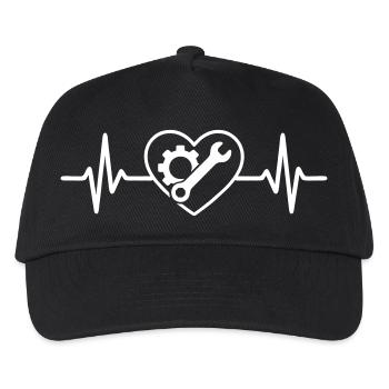 Key Mechanic Core Garage - Kids’ Baseball Cap - black - Front