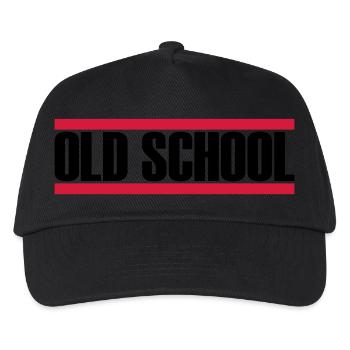 Old School Logo - Kids’ Baseball Cap - black - Front