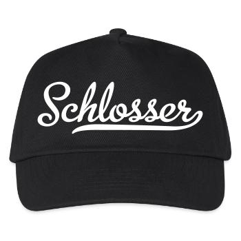Schlosser - Kinder Basecap - Schwarz - Vorne