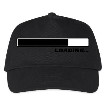 Loading Loading loader 2c - Kids’ Baseball Cap - black - Front