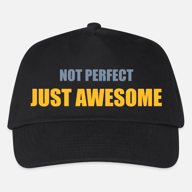 awesome - Kinder Basecap - Schwarz