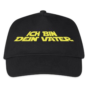 ICH BIN DEIN VATER - Kinder Basecap - Schwarz - Vorne