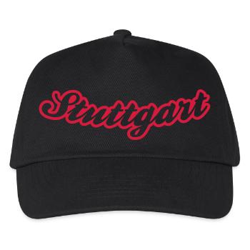 stuttgart - Kinder Basecap - Schwarz - Vorne