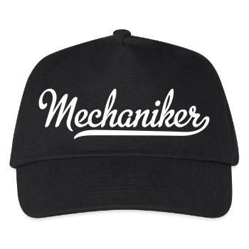 Mechaniker - Kinder Basecap - Schwarz - Vorne