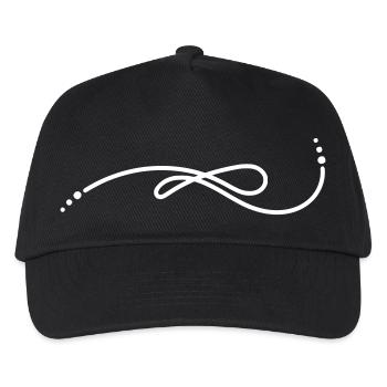 Ligne d’ornement - Casquette de baseball Enfant - noir - Devant